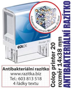 Razítko Colop printer 20 antibakteriální