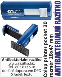 Razítko kapesní Colop  30