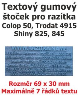 Štoček do razítka Colop printer 50, Trodat 4914