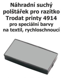 Suchý polštářek do razítka Trodat printy 4914